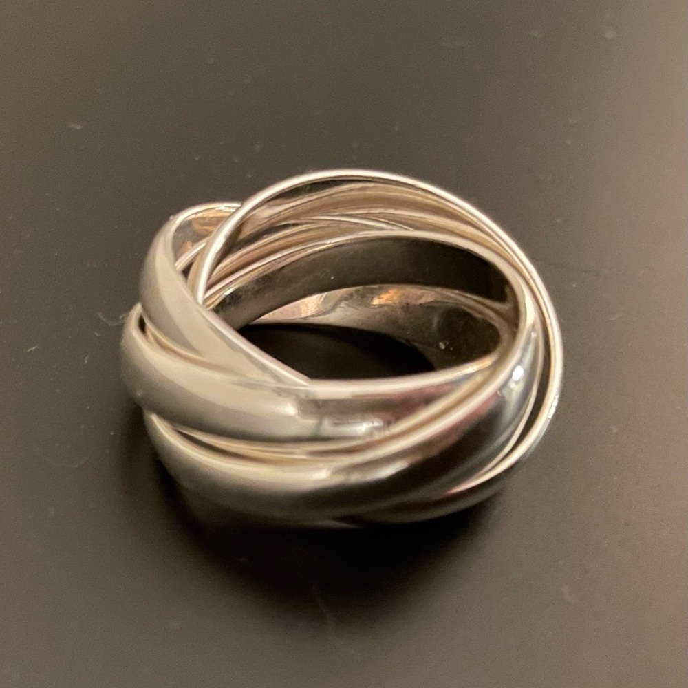 Tiffany and Co. Paloma’s Melody 5 band ring.